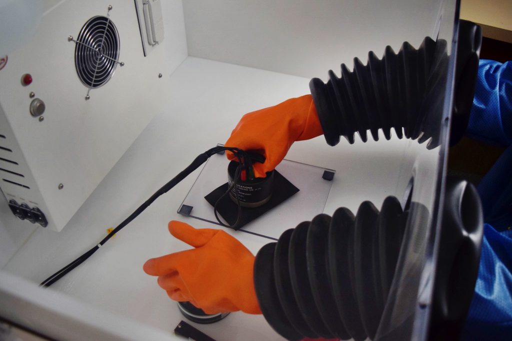 ETS Testing Services - Resistance Measurement of Sample in Controlled Environment