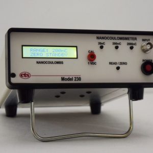 NanoCoulomb Meter and Faraday Cups