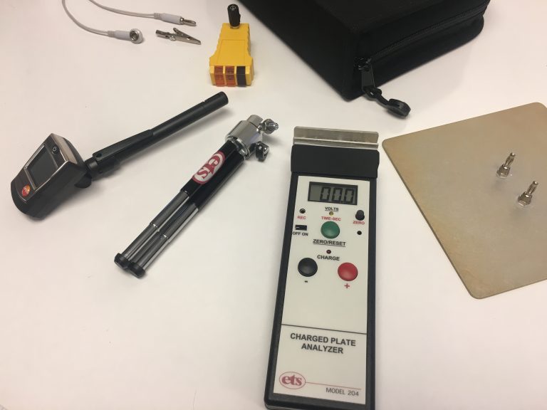 ETS Model 216 Multi-Purpose Charge Plate Analyzer and Static Meter Kit