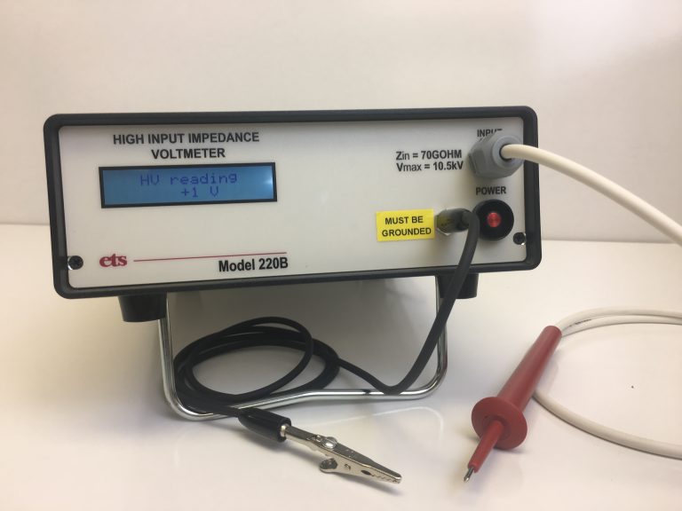 ETS Model 220B High Input Impedence Voltmeter (up to 10.5kV)