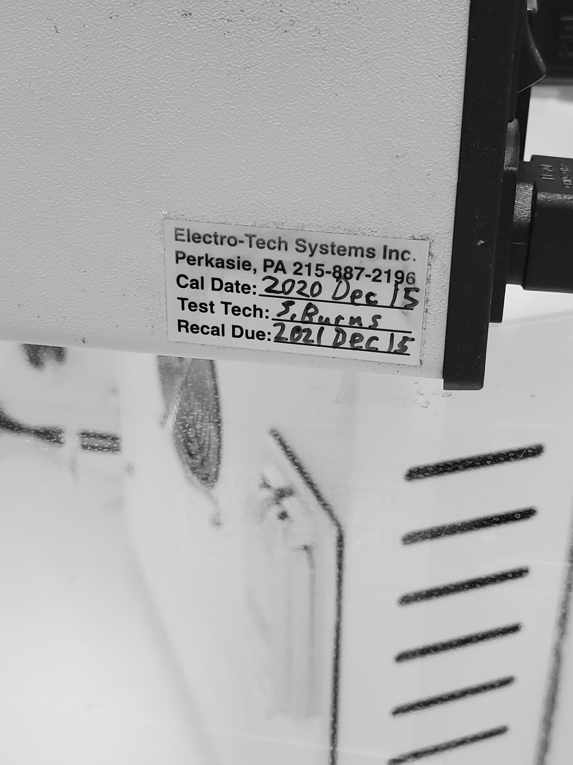 Equipment Calibration is the Vaccine for Bad Data.