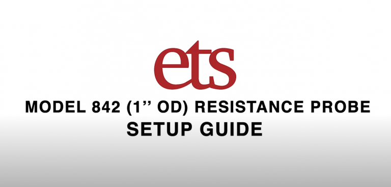 Model 842 Resistance Probe Setup Guide