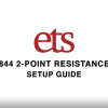 Model 844 2-Point Resistance Probe Setup Guide