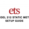 Model 212 Static Field Meter Setup Guide